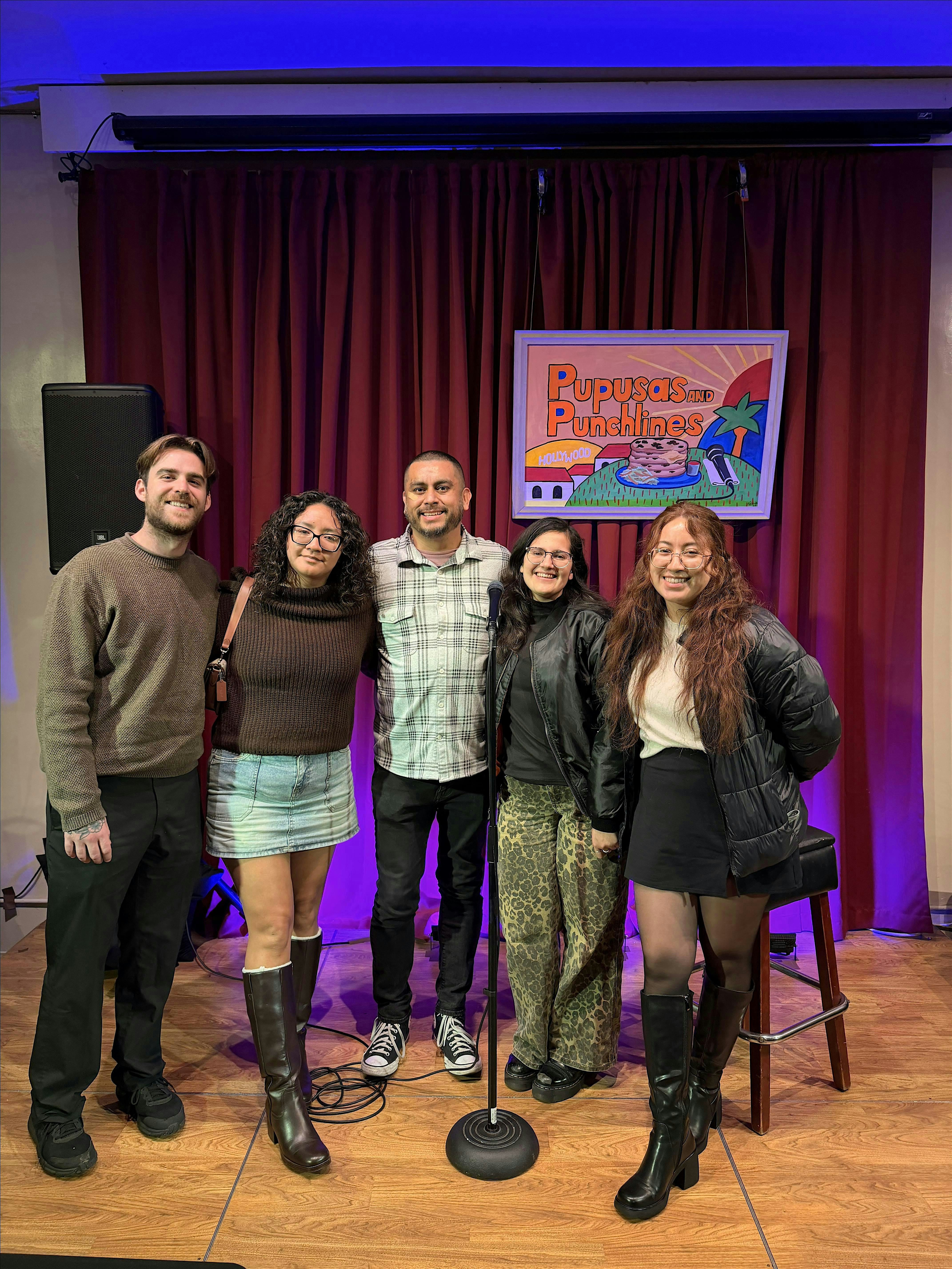 Pupusas and Punchlines | Latin Food | Comedy | 3 yr Anniversary Show!