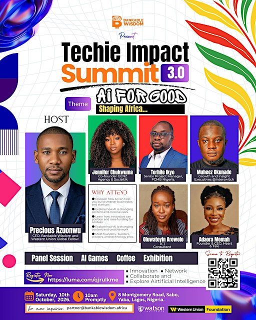 Techie Impact Summit 3.0: Ai For Good- Shaping Africa