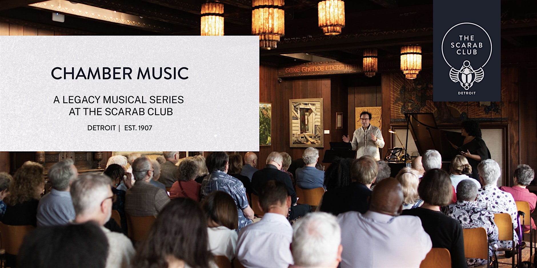 Chamber Music at the Scarab Club presents Brahms and More!