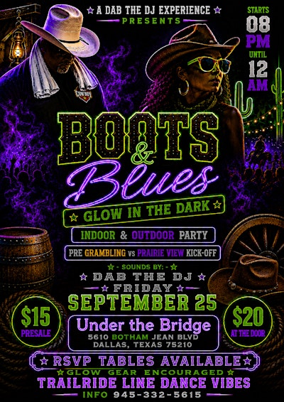 Boots & Blues Glow Night