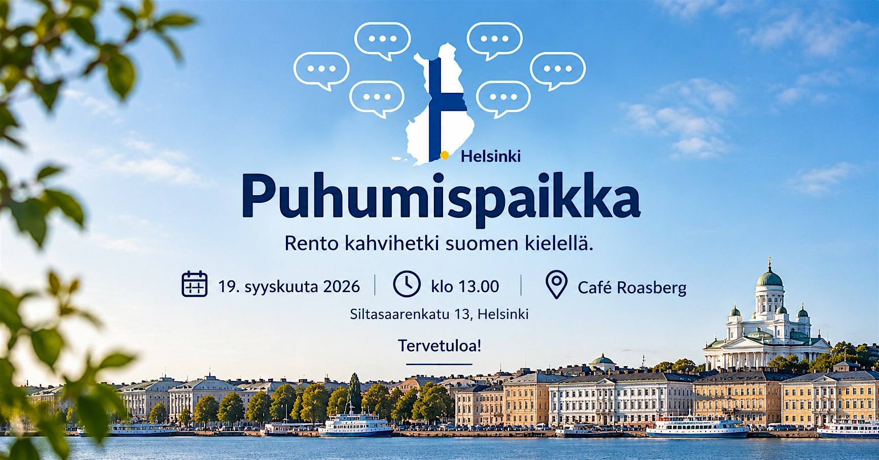 Puhumispaikka (Finglish and Easy Finnish Speaking)