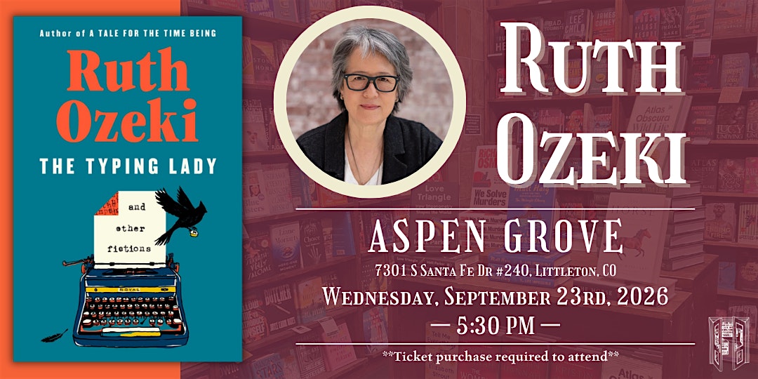 Ruth Ozeki Live at Tattered Cover Aspen Grove