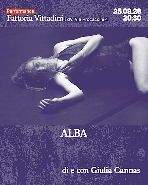 Alba di Giulia Cannas | Le Alleanze dei Corpi 2026