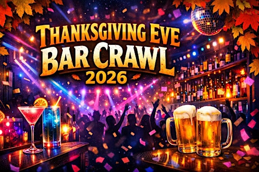New Orleans Official Thanksgiving Eve Bar Crawl 2026