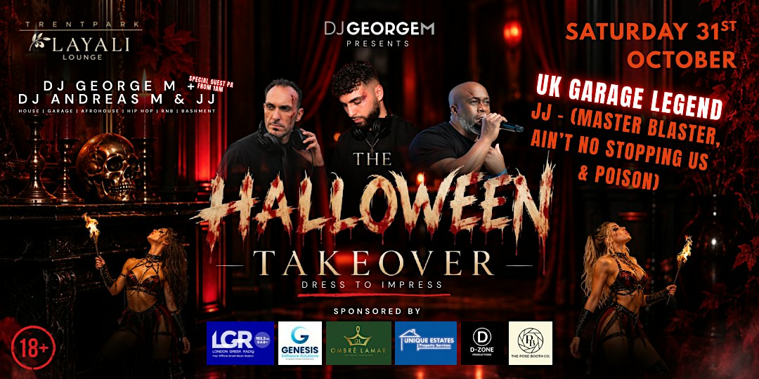 THE HALLOWEEN TAKEOVER AT TRENT PARK LAYALI