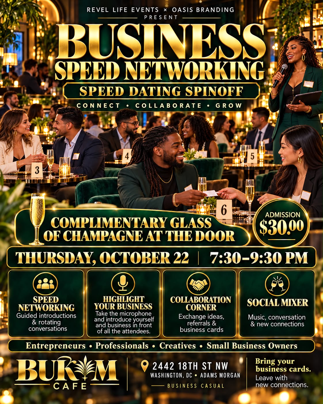 Speed Dating Spinoff: Business Speed Networking
