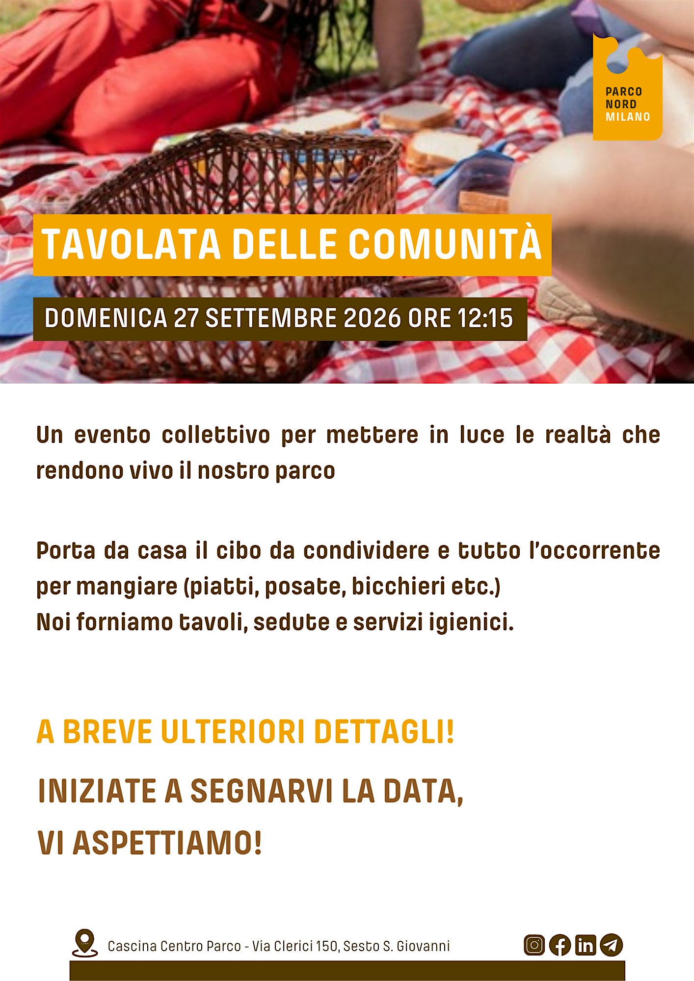 Tavolata delle Comunità di Parco Nord Milano