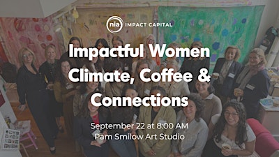 Impactful Women Climate, Coffee and Connections