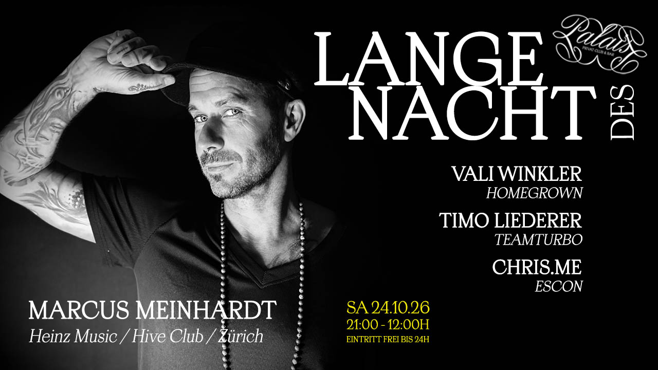 LANGE NACHT DES Palais with Marcus Meinhardt