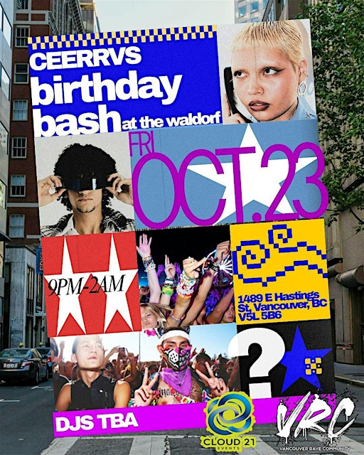 CEERRVS BIRTHDAY BASH