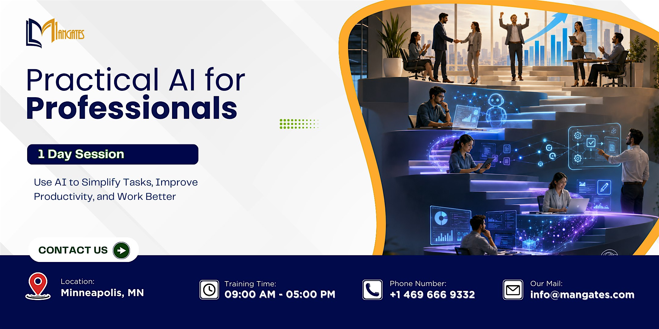 Practical AI for Professionals: 1 Day Session – Minneapolis, MN
