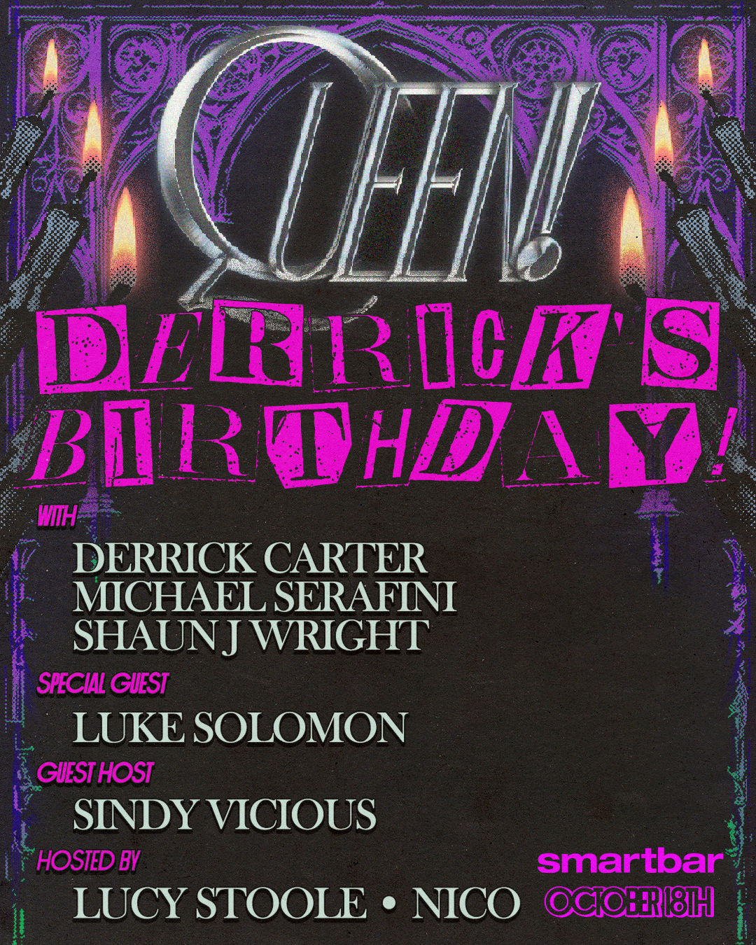 Derrick's Birthday Queen! feat. Derrick Carter - Luke Solomon - Michael Serafini - Shaun J Wrig
