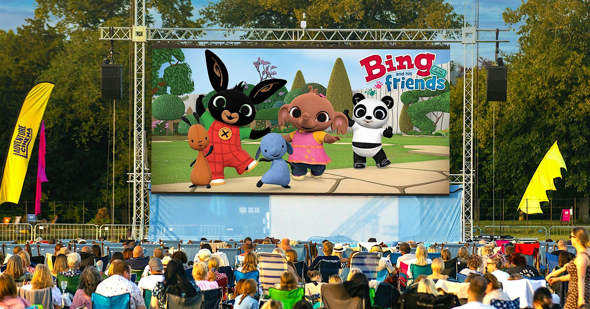 Bing And His Friends Outdoor Cinema Experience at Arley Hall