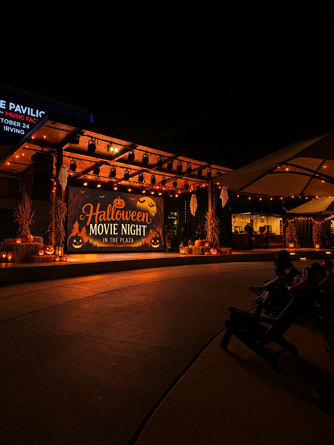 Halloween Movie Night in the Plaza
