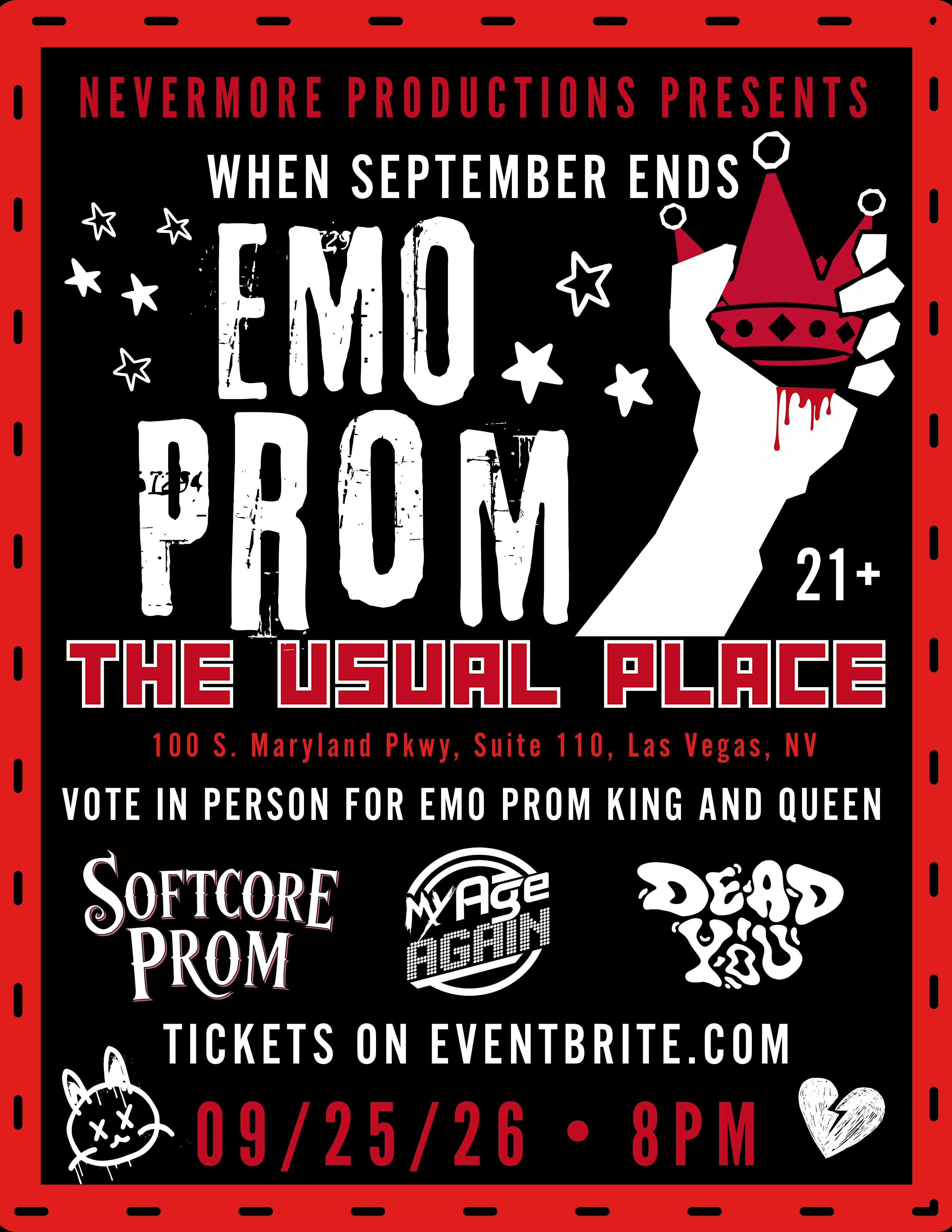 When September Ends Emo Prom