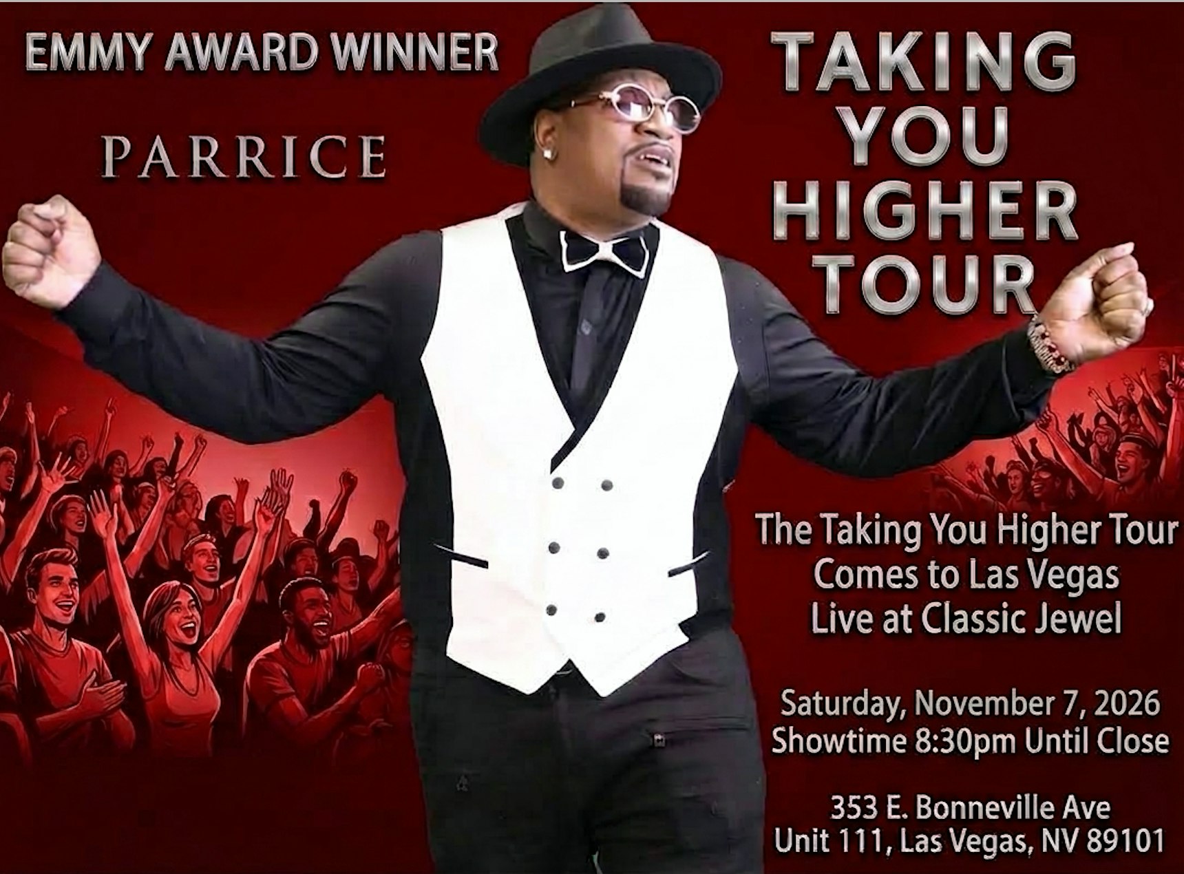 PARRICE Taking You Higher Tour