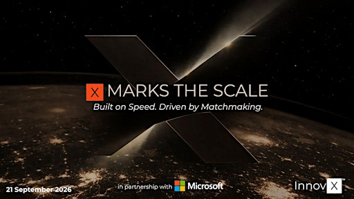 X MARKS THE SCALE | InnovX Community Event
