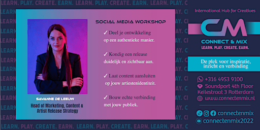 Social Media workshop  for Artists