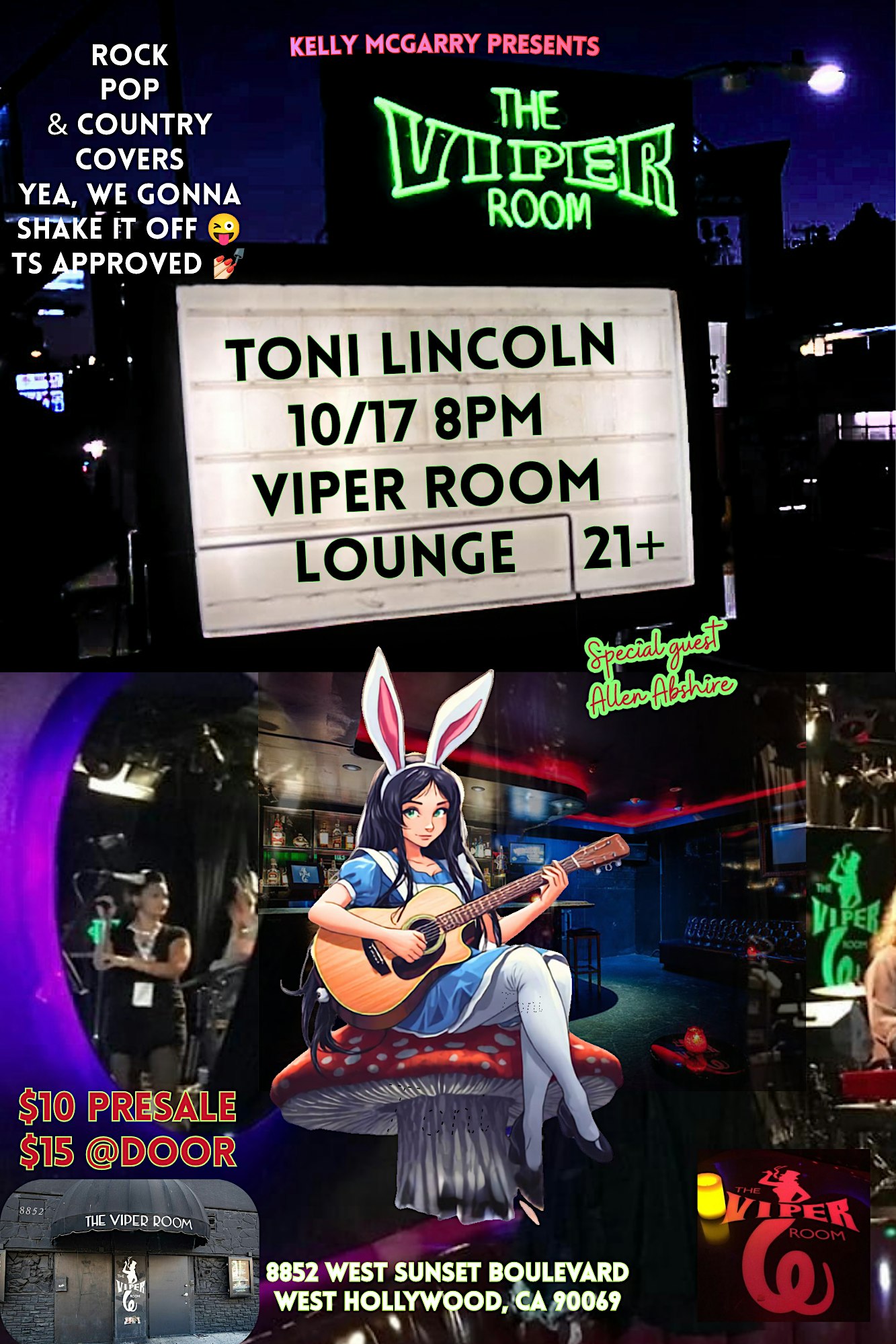 Toni Lincoln - Viper Room Lounge