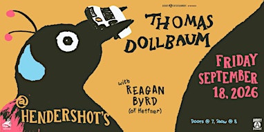 Thomas Dollbaum with Reagan Byrd (of Heffner) @ Hendershot's in Athens, GA!