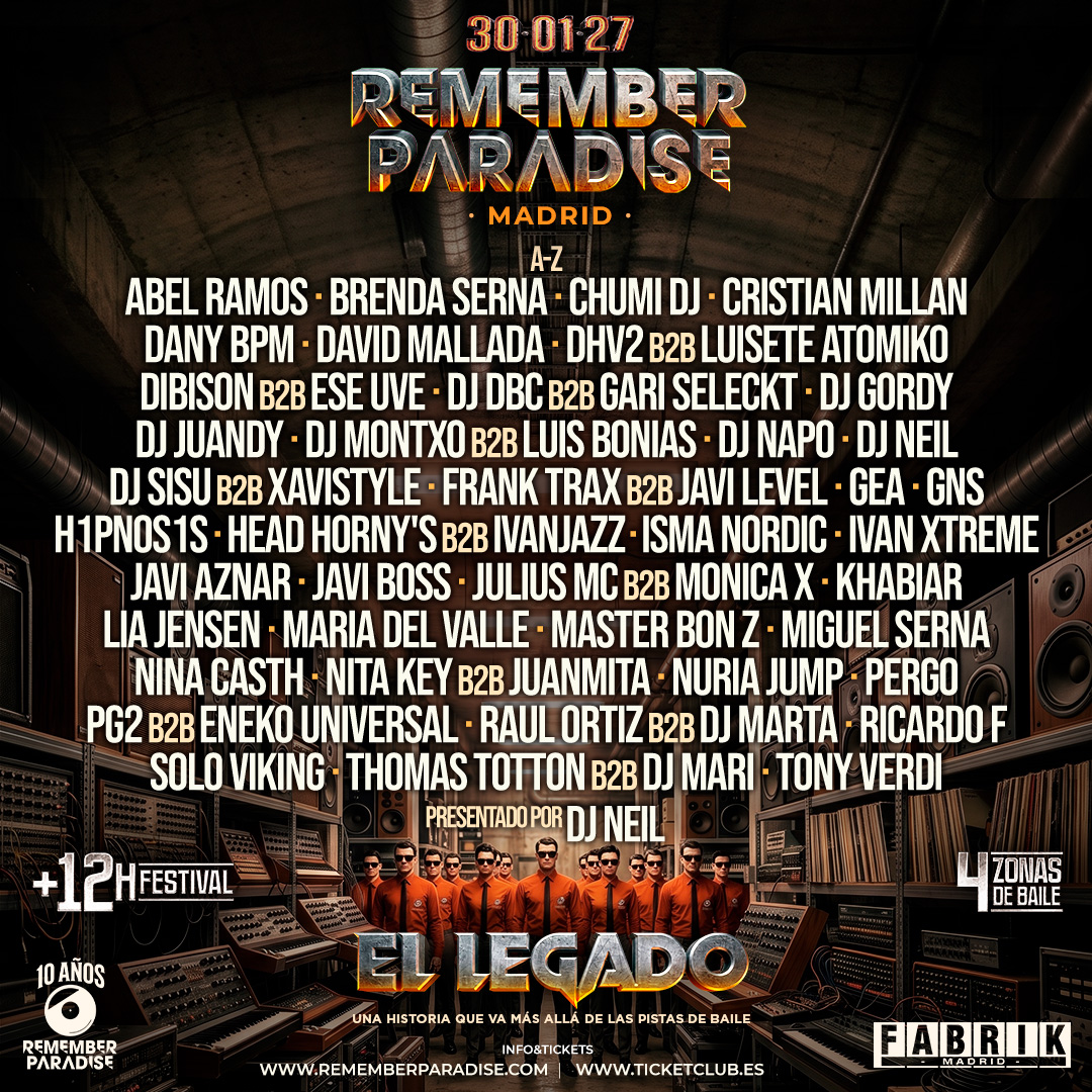 REMEMBER PARADISE: EL LEGADO