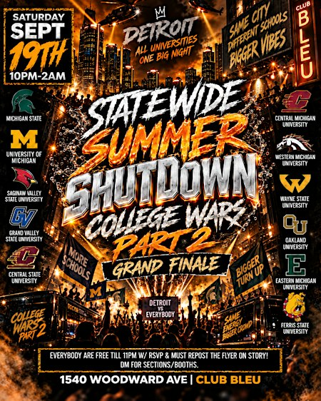 STATEWIDE SUMMER SHUTDOWN COLLEGE WARS PART 2