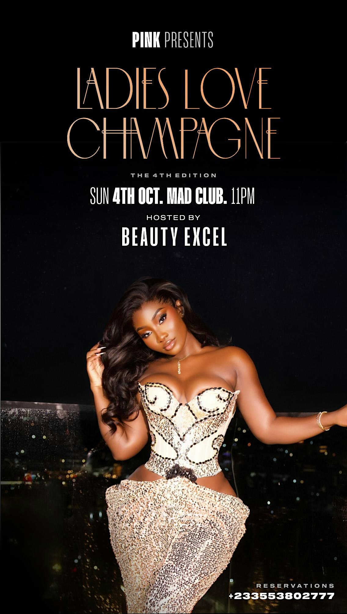 PINK: Ladies Love Champagne hosted by BEAUTY EXCEL