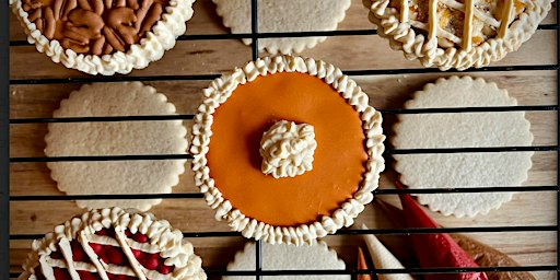 Thanksgiving Pie Cookie Decorating with Jessica