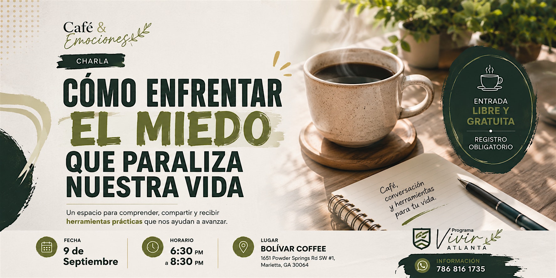 Café & Emociones | Cómo enfrentar el miedo que paraliza nuestra vida
