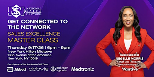 NSN Get Connected: Sales Excellence Master Class