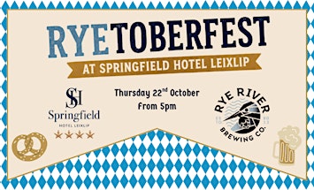 OKTOBERFEST – RYETOBERFEST AT SPRINGFIELD HOTEL