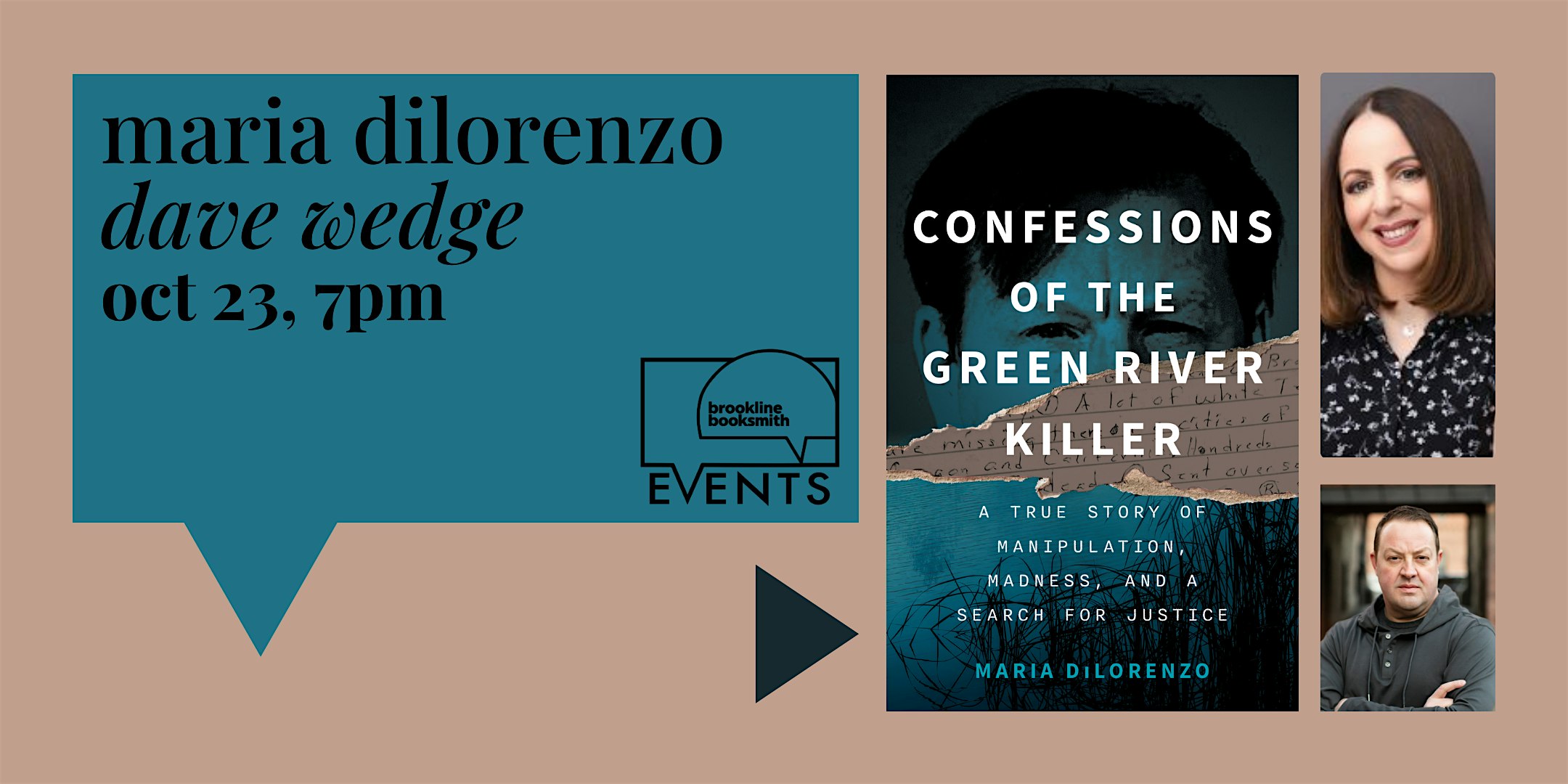 Maria DiLorenzo with Dave Wedge: Confessions of the Green River Killer