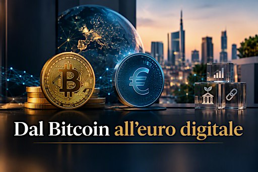 DAL BITCOIN ALL'EURO  DIGITALE | la nuova finanza tokenizzata