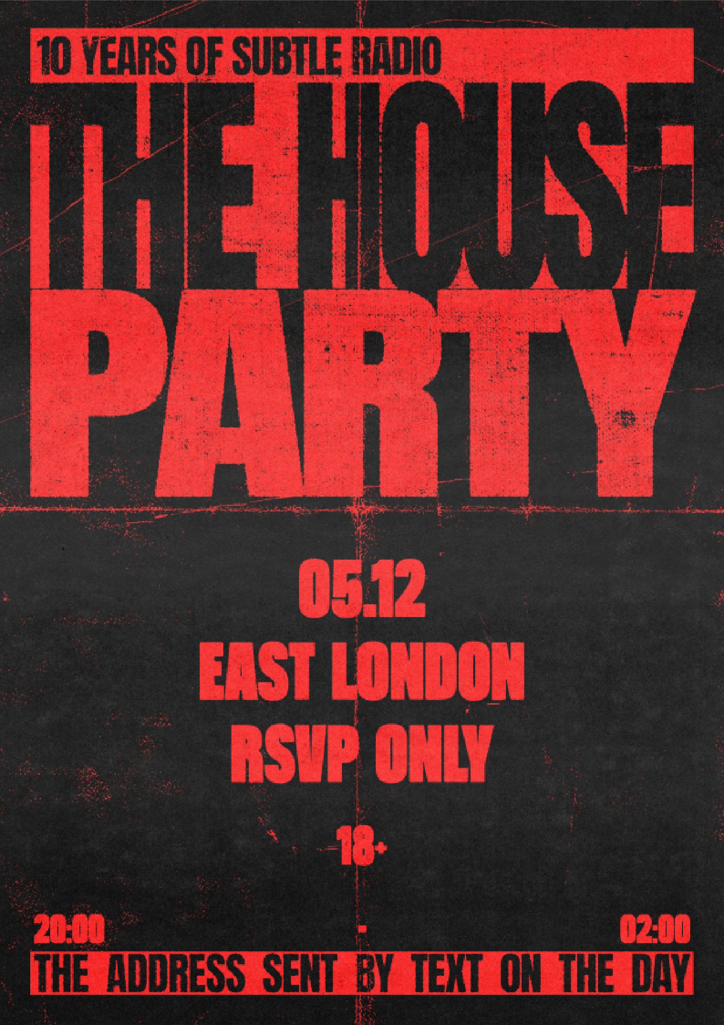 Subtle Radio: The House Party