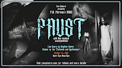 Halloween Screening of Faust (1926) with Stephen Hamm Theremin Man