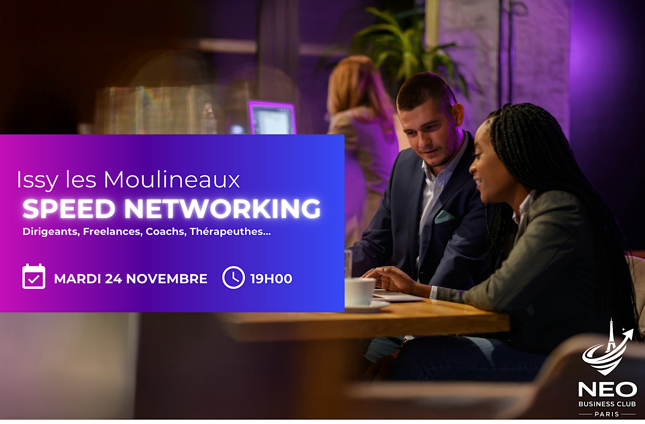 ISSY LES MOULINEAUX · Speednetworking d'affaires du 24 novembre