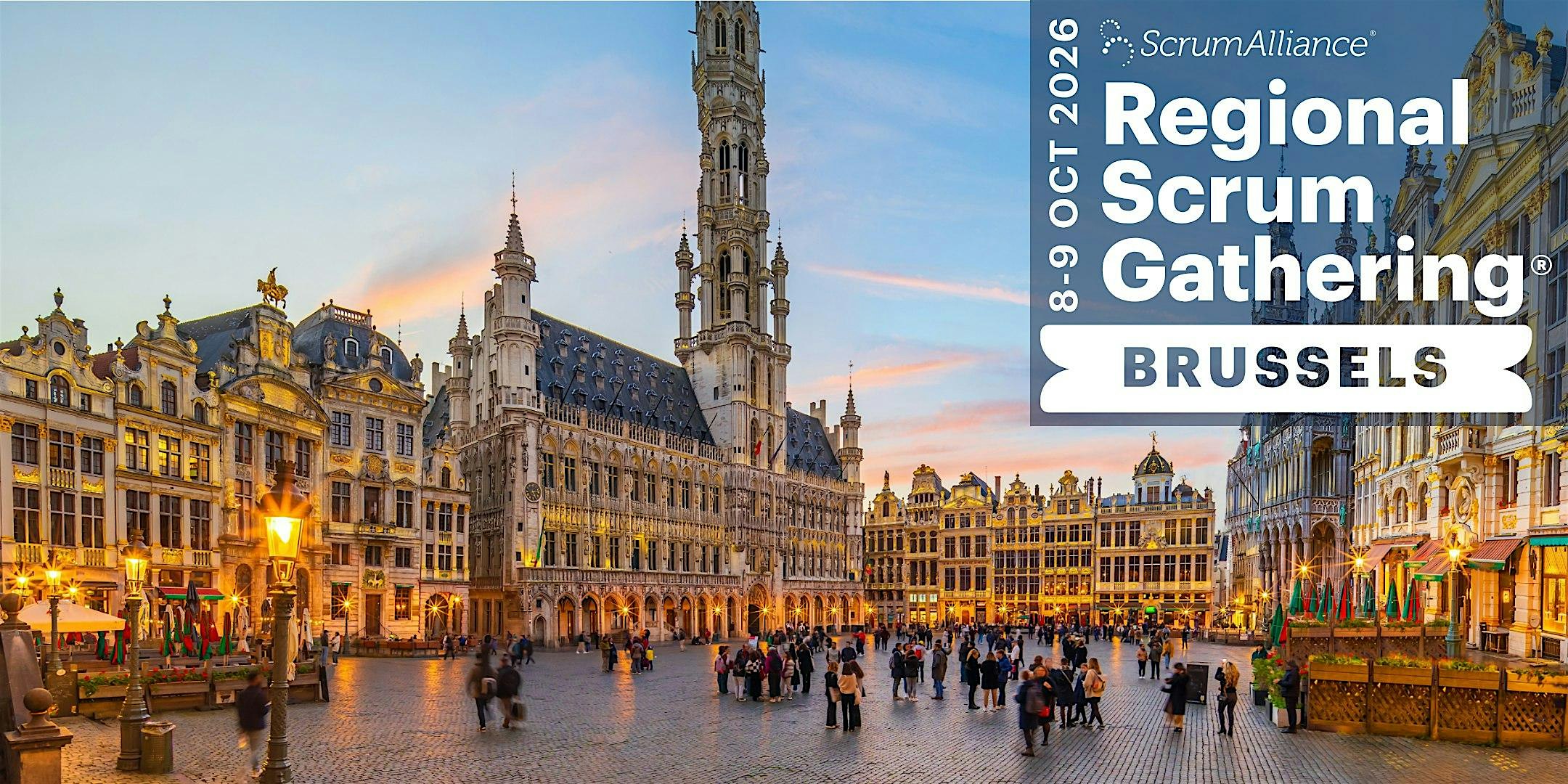 Regional Scrum Gathering® Brussels (October 8-9, 2026)
