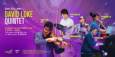 David Loke Quintet @ The Jazz Loft