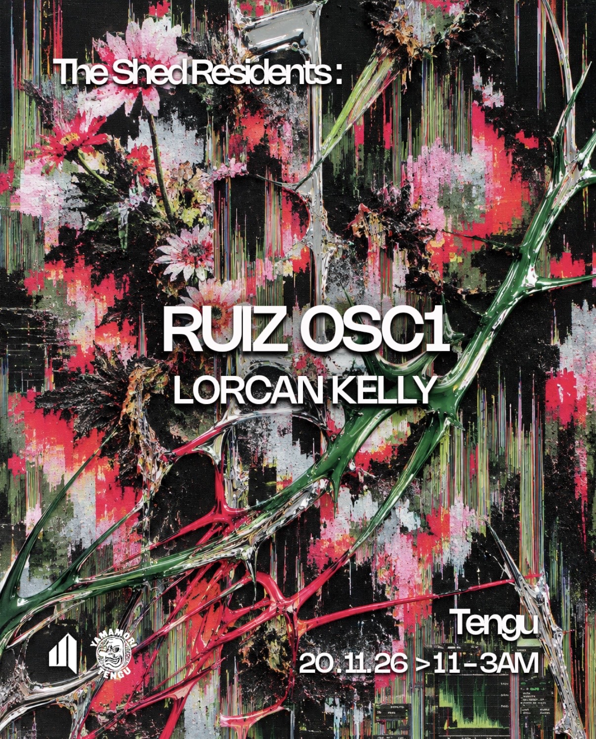 The Shed Residents presents: RUIZ OSC1 & Lorcan Kelly