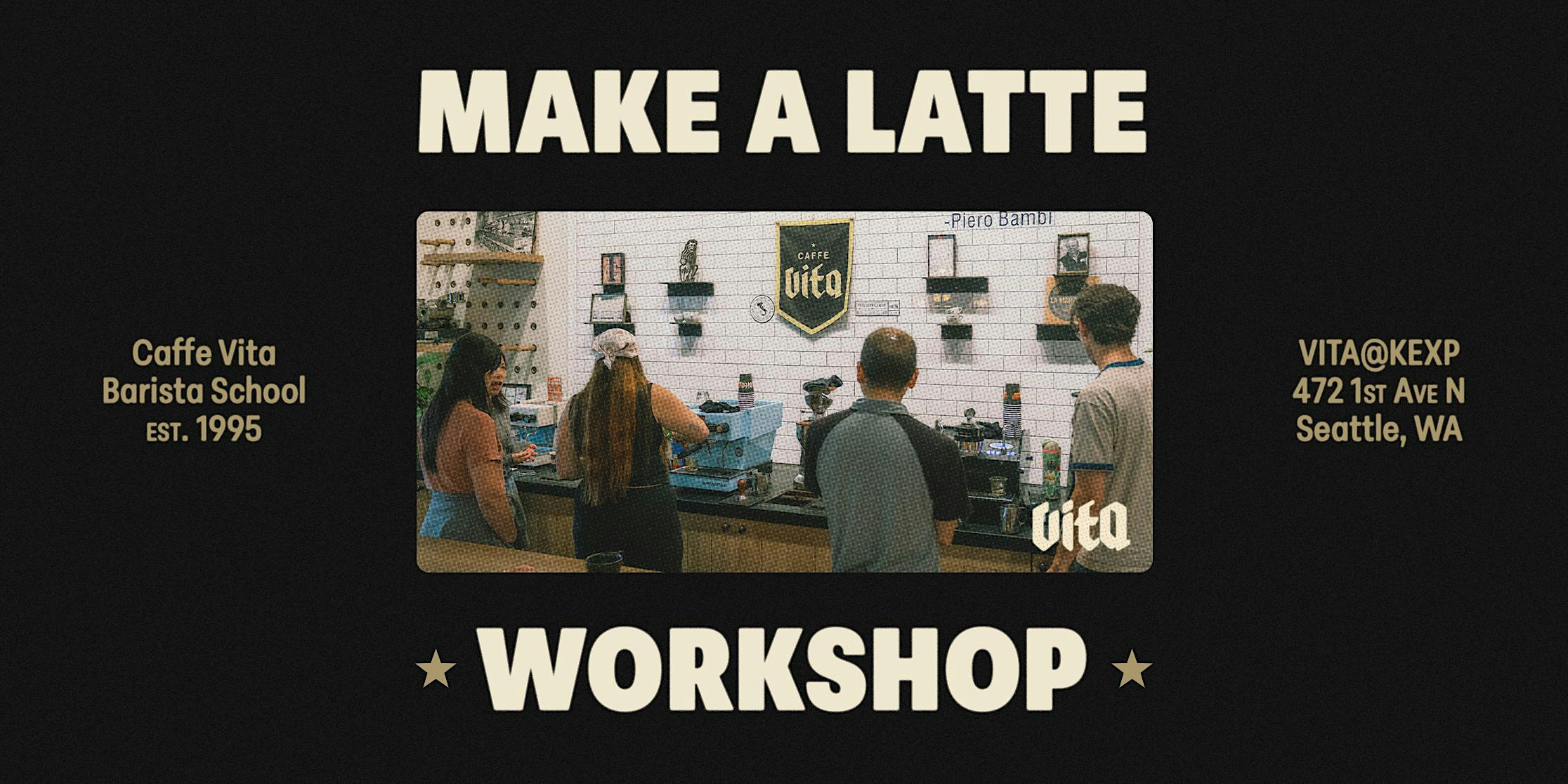 Caffe Vita SEA Barista School: Make a Latte