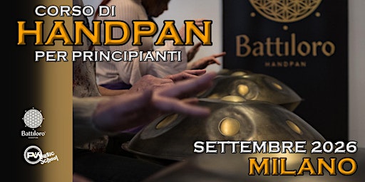 Corso di Handpan a Milano per principianti programma Settembre/Ottobre 2026