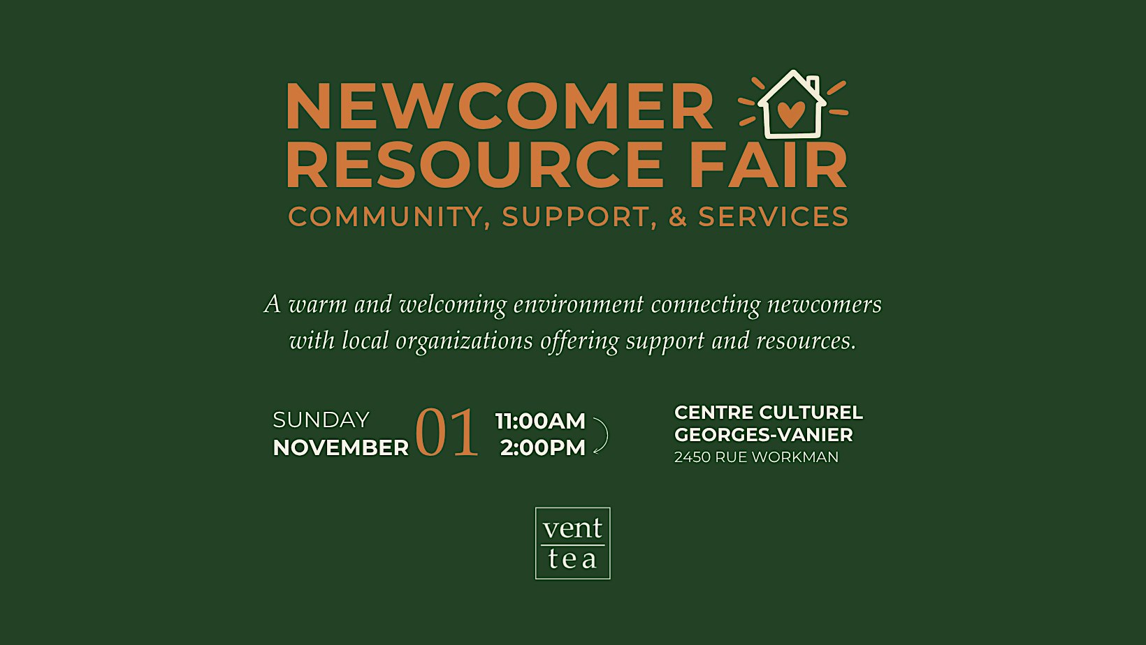 Newcomer Resource Fair: Community, Support & Services