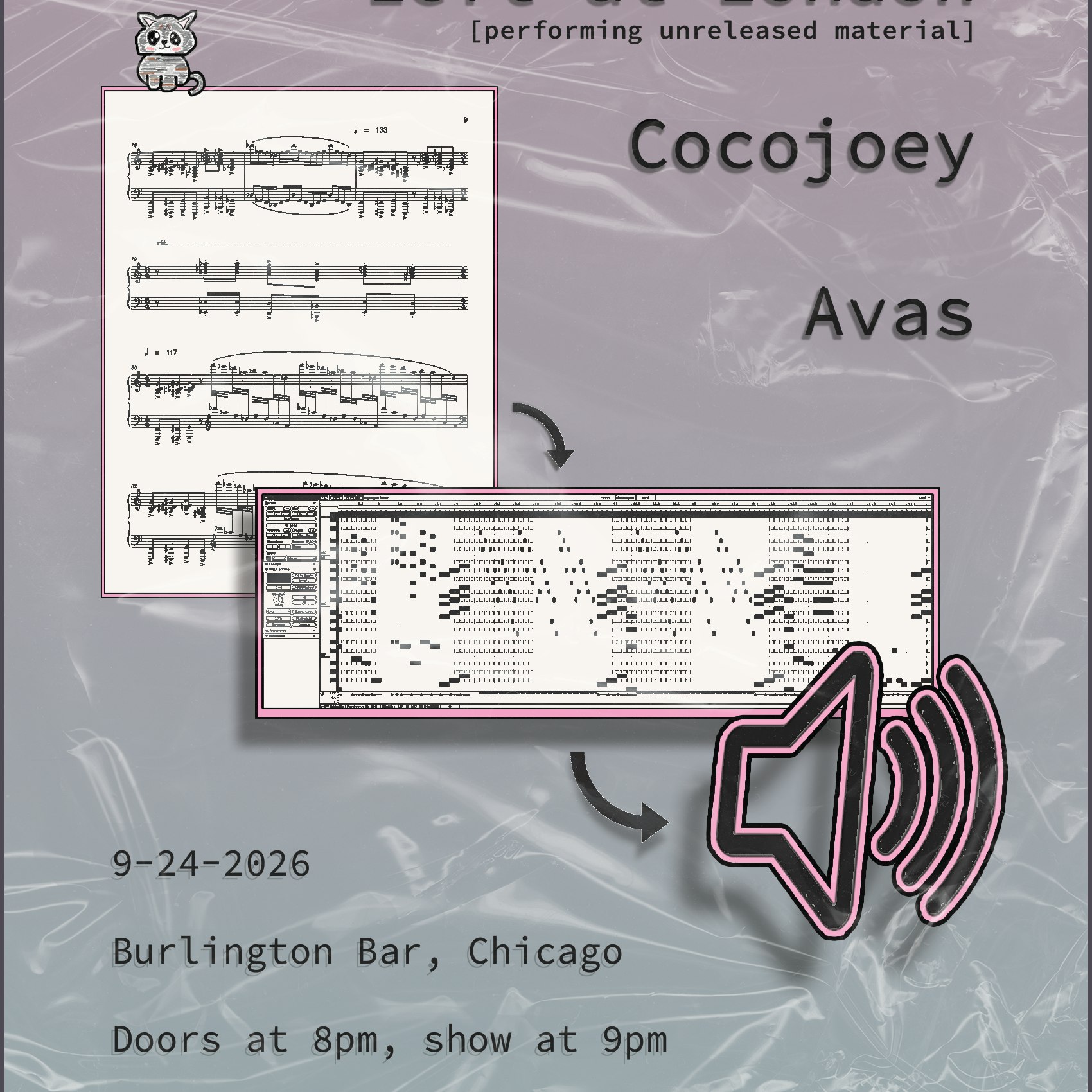 Left At London (performing all new material) // COCOJOEY // Avas