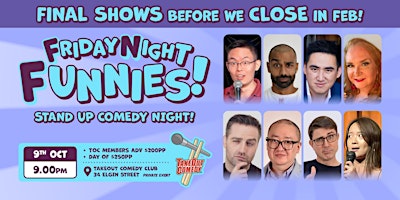 This week at TakeOut Comedy - Friday Night Funnies!