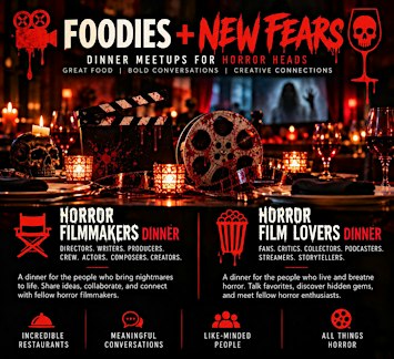 Foodies + New Fears: New Orleans | Horror Fans Dinner Meet