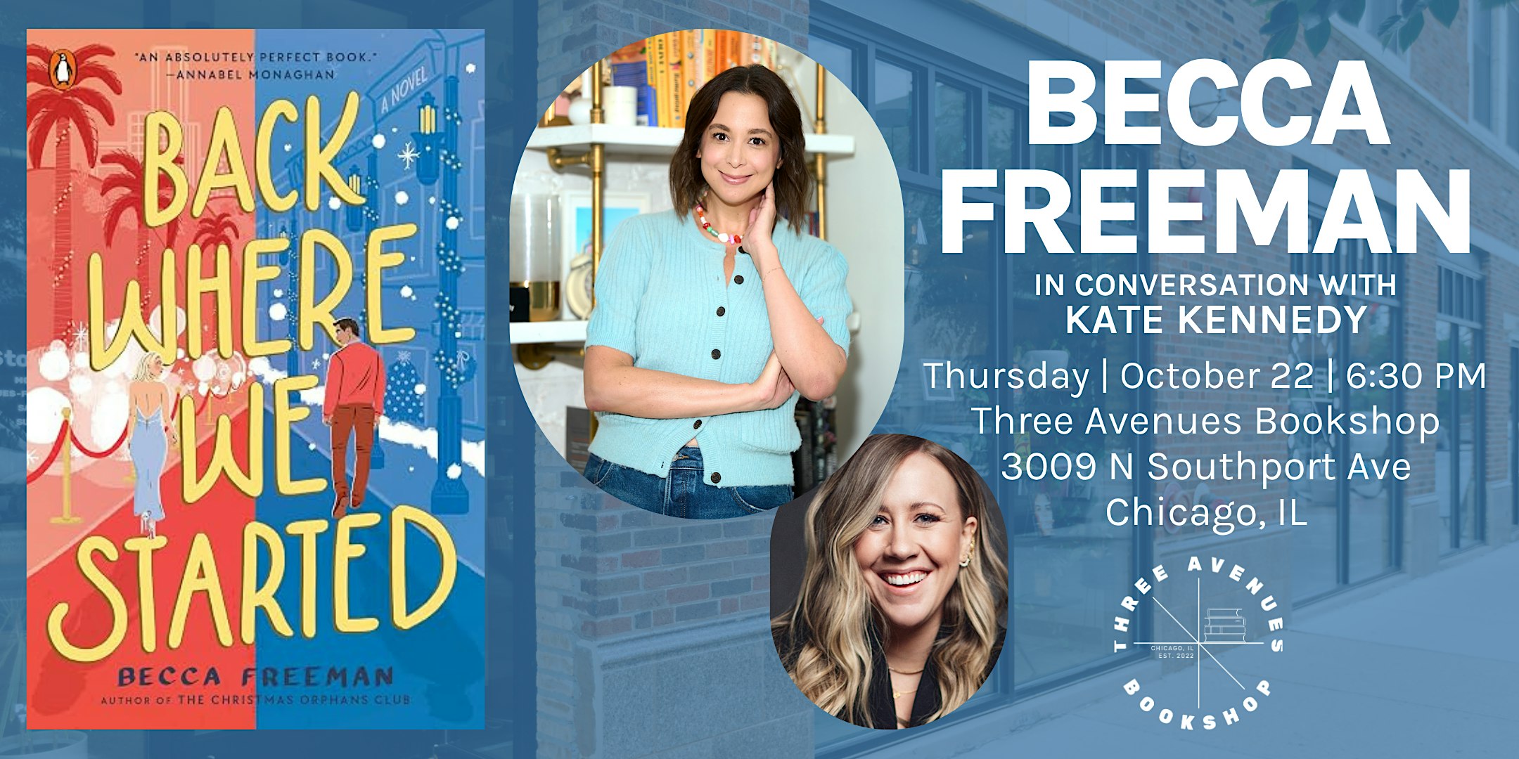 Author event with Becca Freeman