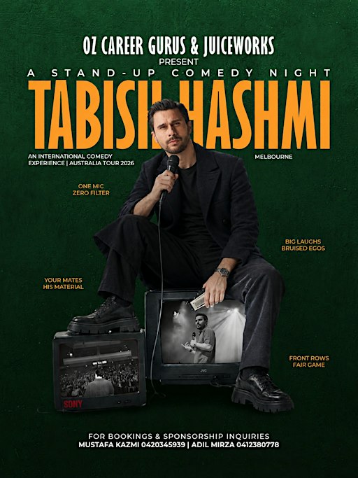 Comedy Night with TABISH HASHMI (MELB)