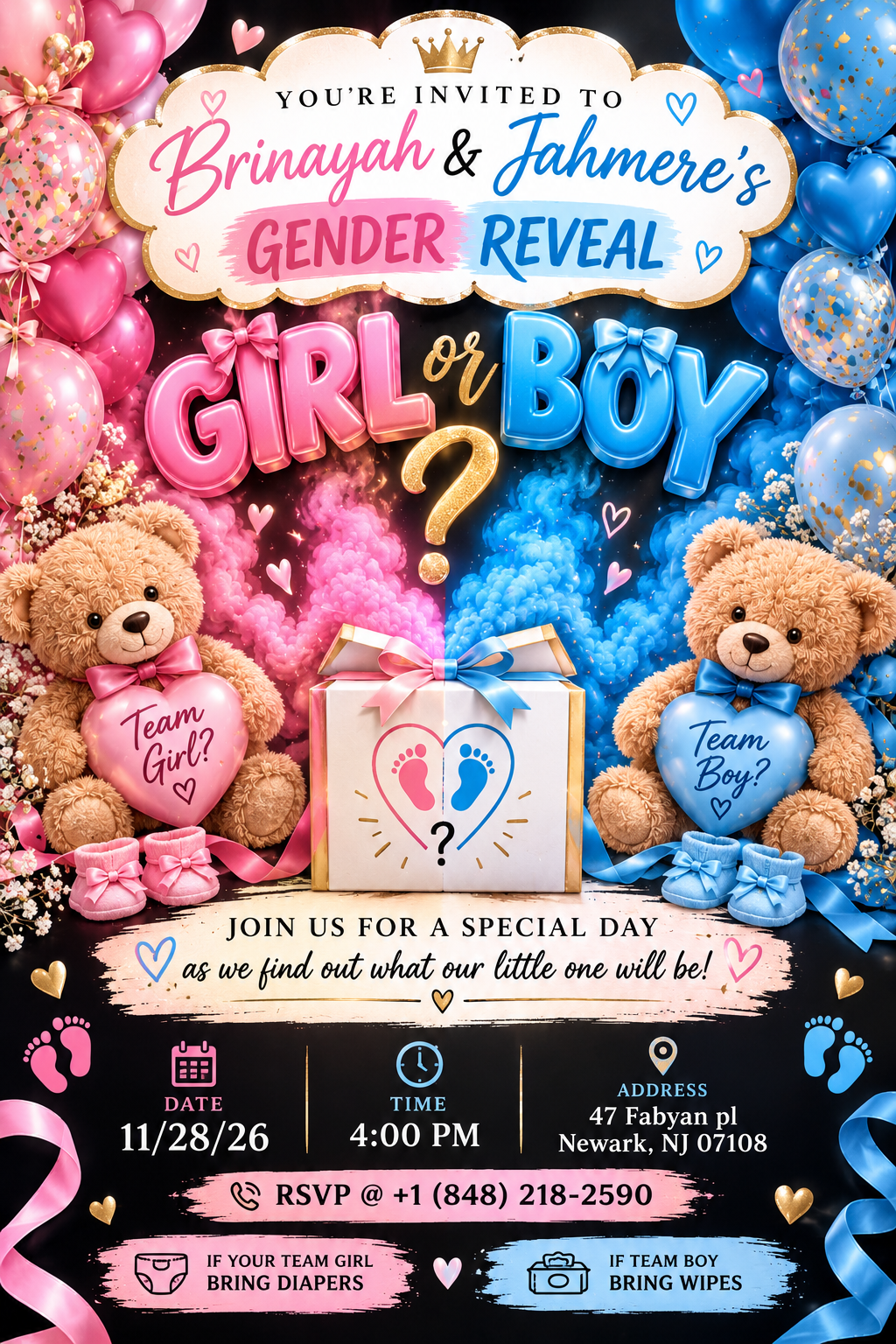 Gender Reveal 💗💙