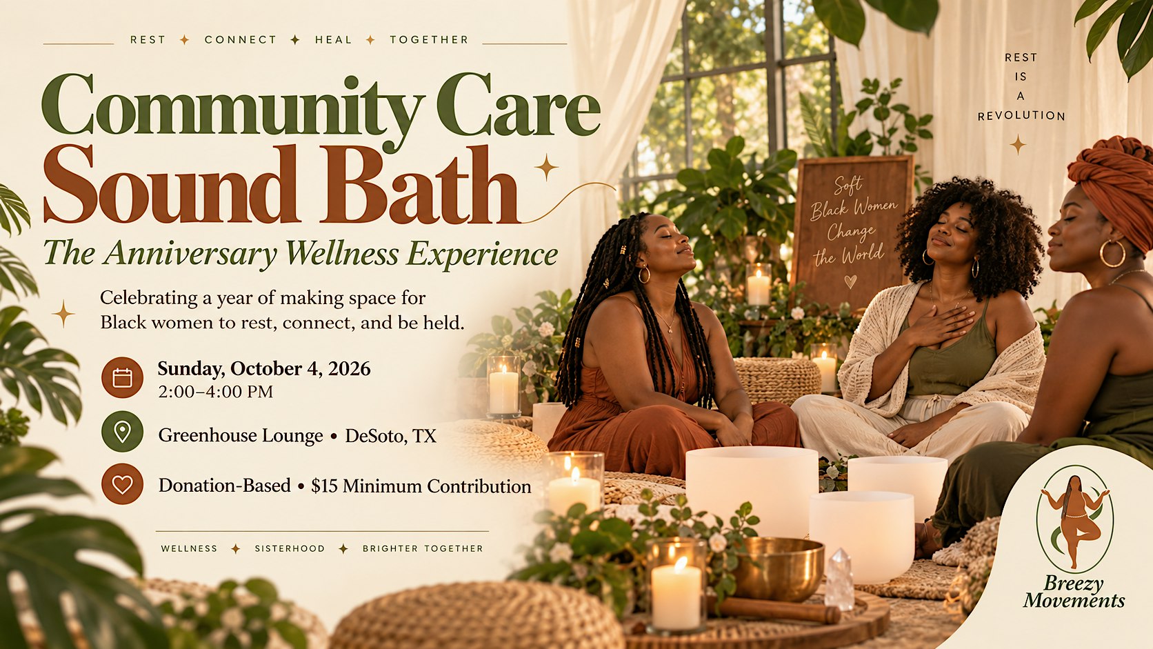 Community Care Sound Bath: The Anniversary Wellness Experience
