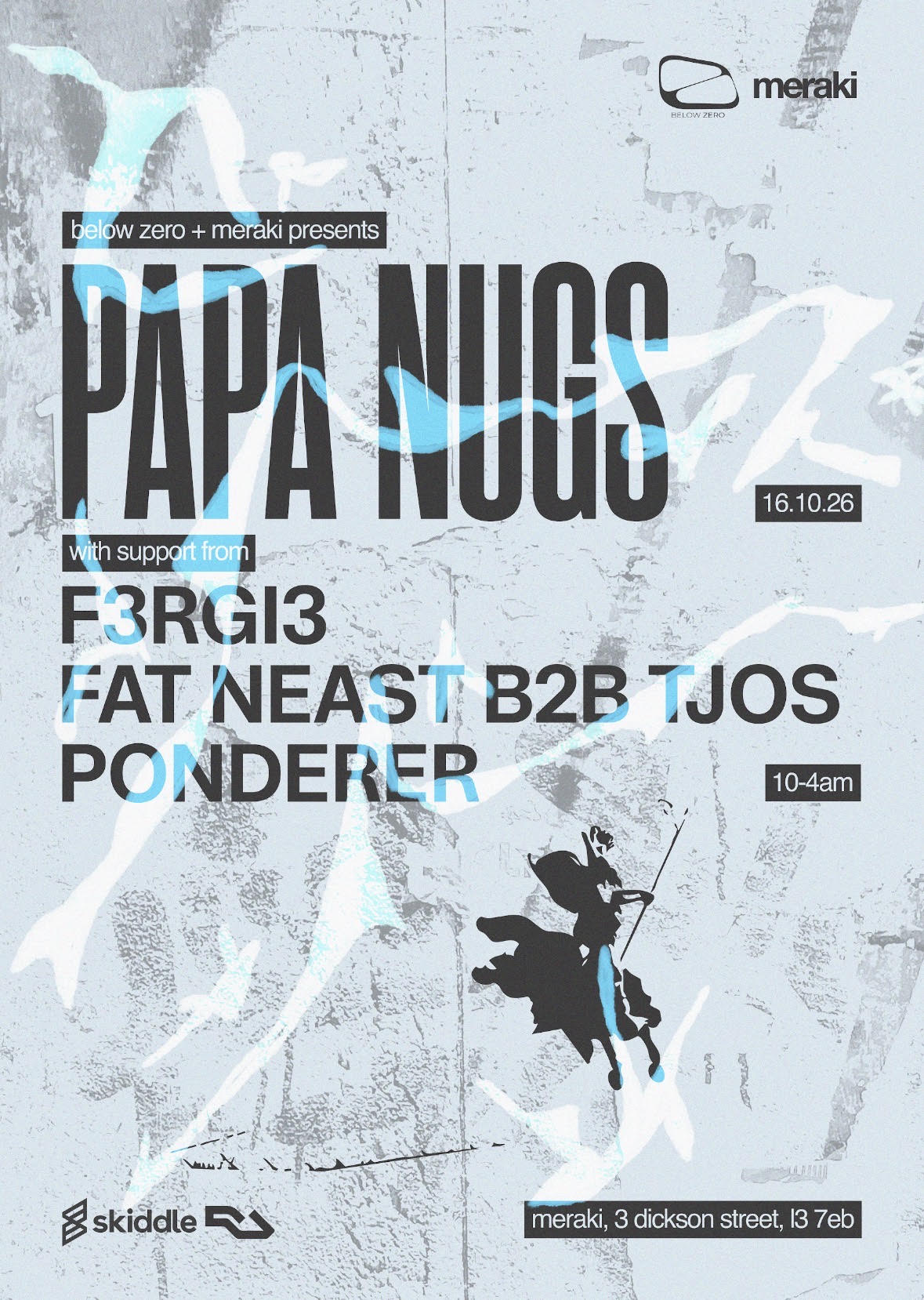 Below Zero + Meraki present Papa Nugs